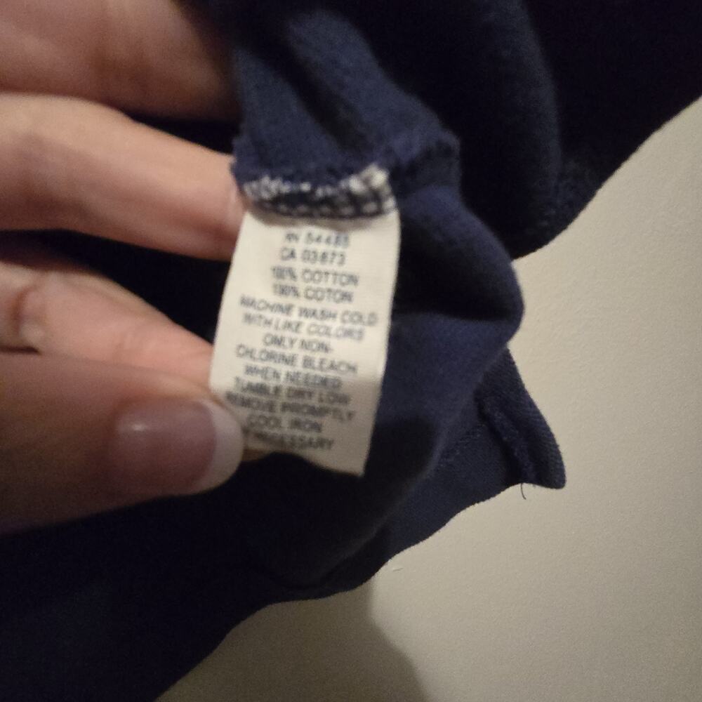 Vtg 90s Y2K Lot Of 4 Polo Shirt Mens SM Rugby Striped Plain Preppy Distressed - Picture 13 of 16